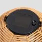 Lampion solarny FONAR metalowy ecru 21x23 cm | MIRAT