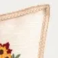 Poszewka na poduszkę TARDOR 45x45 cm z haftowanym motywem| MIRAT