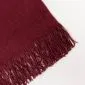 Koc Finns burgundowy ombre 130x170 cm | MIRAT