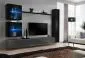 Meblościanka SWITCH XVIII wisząca nowoczesna na wysoki połysk | MIRAT. w stylu kolekcja SWITCH