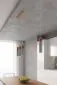 Lampa wisząca ZANE 1 szara | sklep MIRAT kolekcja zane