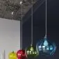 Lampa wisząca BALL szampański | sklep MIRAT kolekcja ball