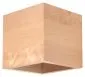 Kinkiet QUAD naturalne drewno | sklep MIRAT  kolekcja quad