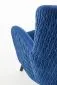 Fotel RAVEL VELVET granatowy tapicerowany aksamitem | MIRAT. w stylu kolekcja
