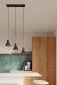 Lampa wisząca TALEJA 1 czarna [E27] | sklep MIRAT  kolekcja taleja