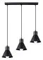 Lampa wisząca TALEJA 3 czarna [E27] | sklep MIRAT  kolekcja taleja