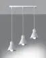 Lampa wisząca TALEJA 3 biała [E27] | sklep MIRAT  kolekcja taleja