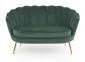 Sofa AMORINITO XL ciemno zielona w stylu glamour | MIRAT. styl GLAMOUR, PASTELE