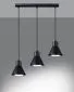 Lampa wisząca TAZILA 3 czarna [ES111] | sklep MIRAT  kolekcja tazila