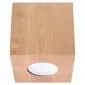 Plafon QUAD naturalne drewno | sklep MIRAT kolekcja quad