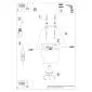 Plafon QUAD naturalne drewno | sklep MIRAT kolekcja quad