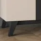 Szafa FRESHION 2D kaszmirowa/czarna I sklep meblowy MIRAT.  kolekcja FRESHION