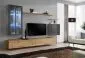 Meblościanka SWITCH XII na wysoki połysk z podświetleniem | MIRAT. w stylu kolekcja SWITCH