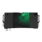 Biurko gamingowe LEVEL V2 LED zielone ULTRADESK | MIRAT.