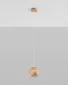 Lampa wisząca WOODY naturalne drewno | sklep MIRAT kolekcja woody
