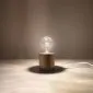 Lampa biurkowa SALGADO naturalne drewno | sklep MIRAT  kolekcja salgado
