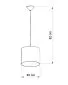 Lampa wisząca PIŁKA B 30 | sklep MIRAT kolekcja piłka b 30