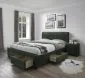 Łóżko MODENA 3 160x200 ciemno zielone w stylu glamour | MIRAT. w stylu GLAMOUR kolekcja