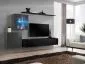 Meblościanka SWITCH XV wisząca z podświetleniem LED | MIRAT. w stylu kolekcja SWITCH