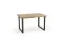 Stół RADUS 140x85 dąb lity do salonu i jadalni | MIRAT. w stylu LOFT kolekcja