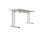 Biurko EASY SPACE C-LEG RC 140x60cm kaszmirowe metalowe I sklep meblowy MIRAT.