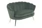 Sofa AMORINITO XL ciemno zielona w stylu glamour | MIRAT. styl GLAMOUR, PASTELE