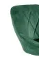 Hoker H-101 VELVET zielony obrotowy I sklep meblowy MIRAT. styl GLAMOUR