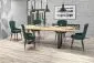 Stół RADUS 140x85 dąb lity do salonu i jadalni | MIRAT. w stylu LOFT kolekcja