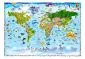 Fototapeta - Mapa świata dla dzieci-2