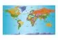 Fototapeta XXL - Mapa świata Kolorowa geografia II-2