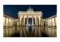 Fototapeta - Brama Brandenburska nocą-2