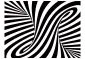 Fototapeta - op art  czarno-biały-2