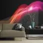 Fototapeta - Abstract colorful jellyfish-1
