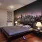 Fototapeta - Colorful glow over NYC-1