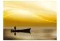 Fototapeta - Fishing at sunset-2