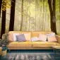 Fototapeta - Mysterious forest path-1