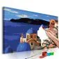 Obraz do samodzielnego malowania - Santorini | MIRAT. w stylu kolekcja