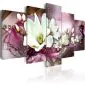 Obraz - Magnetyczna abstrakcja z orchideą-1
