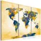 Obraz - Four corners of the World - triptych-1