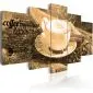 Obraz - Coffe, Espresso, Cappuccino, Latte machiato ... - sepia-1