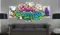 Obraz - Graffiti miejska dżungla-2