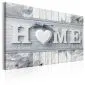 Obraz - Home  Zimowy dom-1
