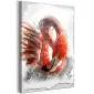 Obraz - Czerwony flaming-1