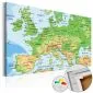 Obraz na korku - Europa [Mapa korkowa]-1