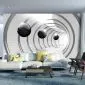 Fototapeta - Futurystyczny tunel-1