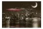 Fototapeta - Gwiezdna noc nad NY-2