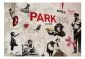 Fototapeta - Kolaż graffiti (Banksy)-2
