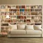 Fototapeta - Domowa biblioteczka-1