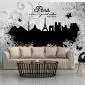 Fototapeta - Paris is always a good idea - black and white-1