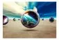 Fototapeta - Spacer planet-2